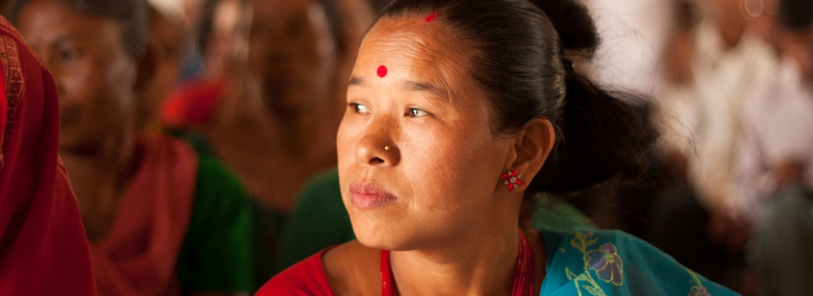 A Nepalese woman. 