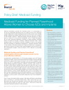 Policy Brief: Medicaid Funding