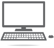 Illustration of laptop computer